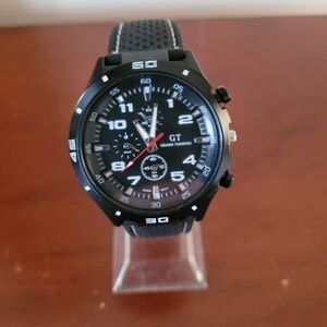 Brand New Black & White GT Grand Touring Men's Watch